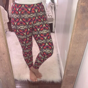 Lularoe tall and curvy modern print leggings